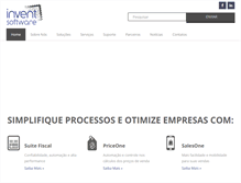 Tablet Screenshot of inventsoftware.com.br